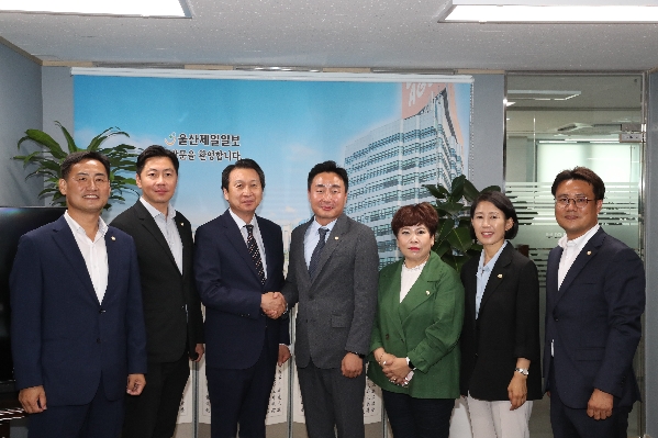 울산 제8대 남구의회 의장단 유관기관 방문_4