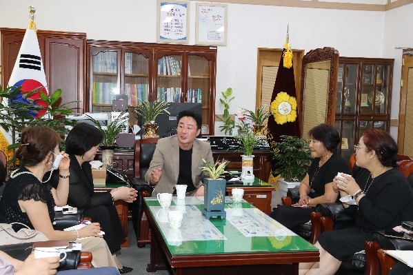 의회를 사랑하는 사람들 남부지회 임원진 내방_2