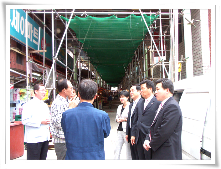 야음시장 아케이드공사현장 답사_0