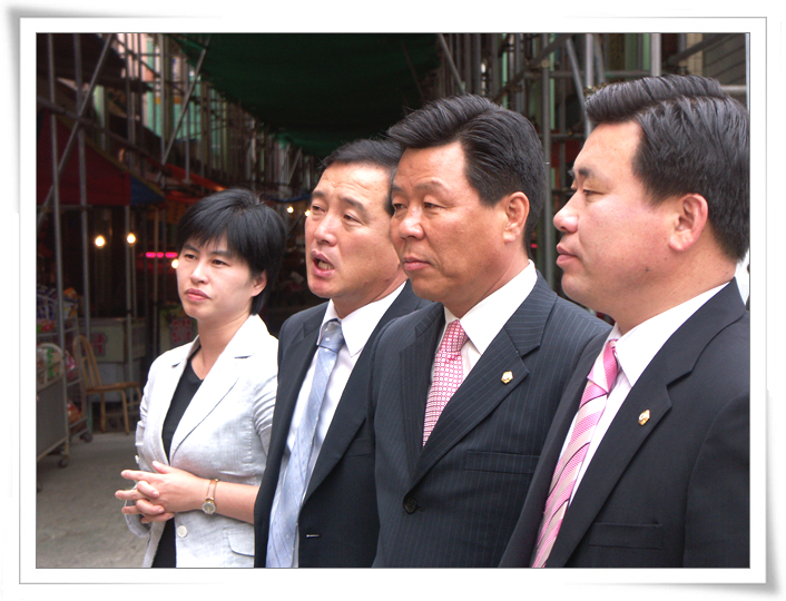 야음시장 아케이드공사현장 답사_1