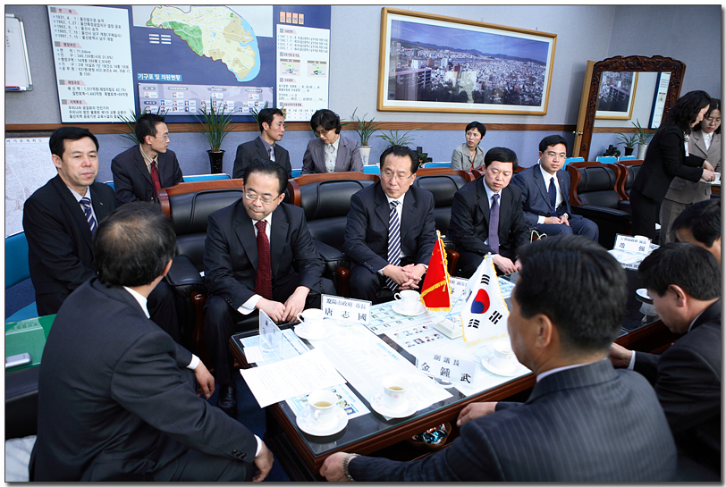 중국요양시장 일행방문_1