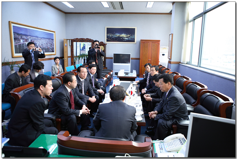 중국요양시장 일행방문_2