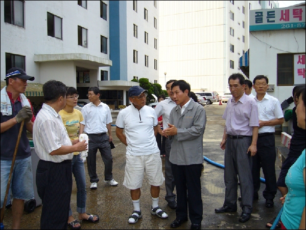 집중호우 피해지역 방문 _0