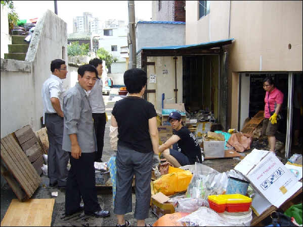 집중호우 피해지역 방문 _7