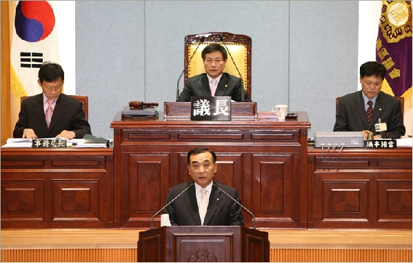 제129회 임시회 제1차 본회의 정경_0