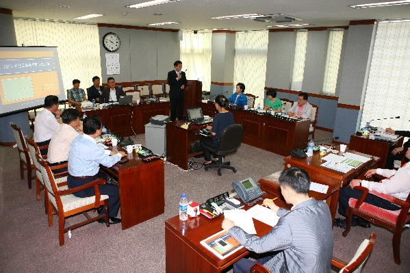 제150회 제1차 정례회 건설환경위원회 활동사항(행정사무 처리상황 보고) _1