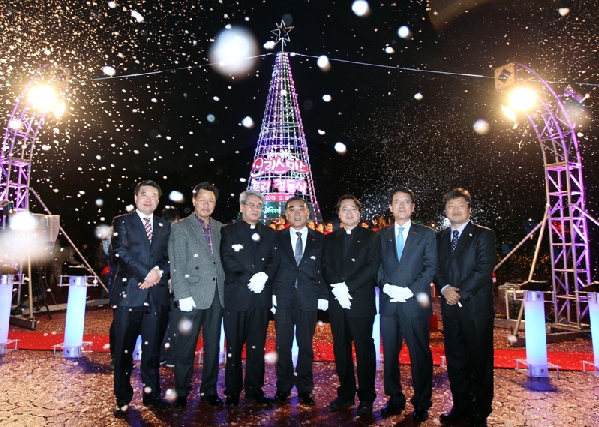 선암호수공원 크리스마스 트리 점등식_1