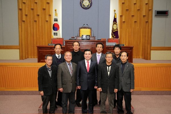 울산 남구 새마을 협의회 회장단 의회 내방_0
