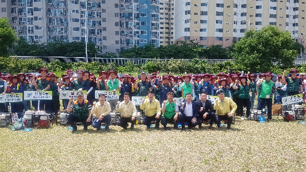 남구 지역자율방재단 수해복구 양수기 가동훈련_0