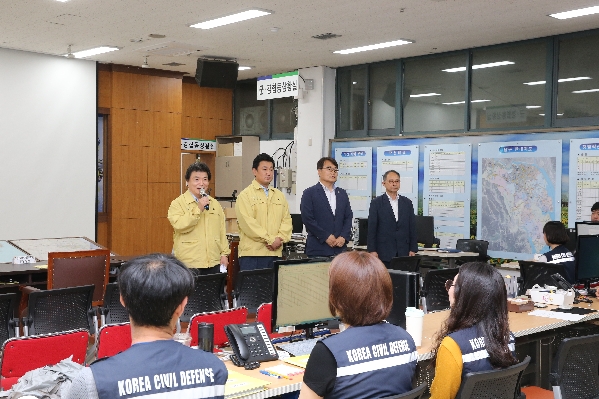 2019 을지태극연습 상황실 근무자 격려_0