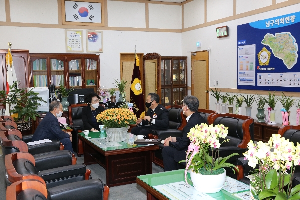 울산해양경찰서장 내방_1