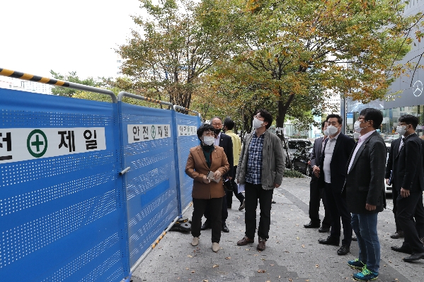 삼환아르누보 화재현장 점검및 화재현자지원센터방문 _1