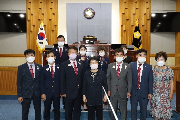 국제라이온스협회 355-D지구 신임 총재 및 지구임원진 내방_1