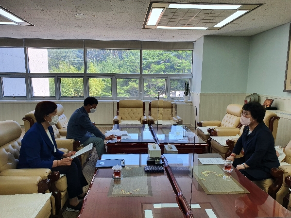 울산 교육청 노옥희교육감과 면담_1