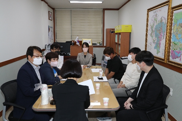 번영로하늘채 입주자예정협의회 통학로 개선 요청 간담회_1