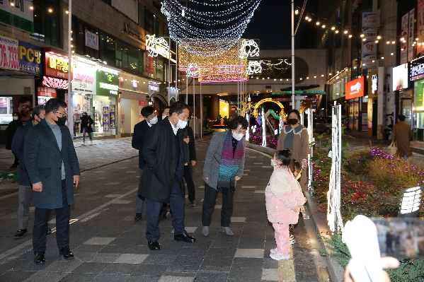 삼산디자인거리 야간경관조명 점등식_2