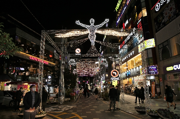 삼산디자인거리 야간경관조명 점등식_4