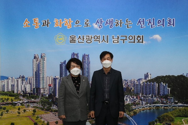 신임 남부경찰서장 내방_0