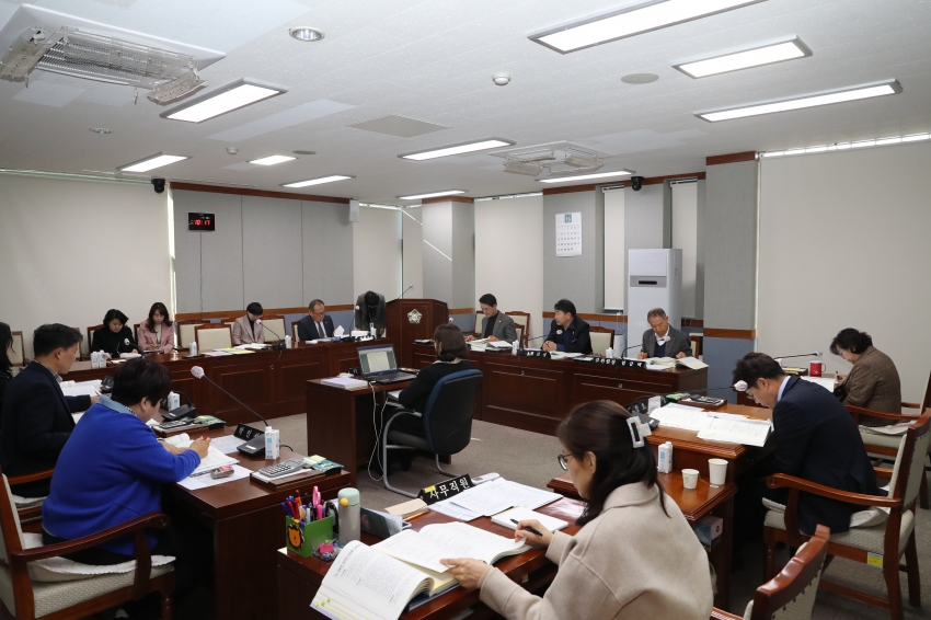 남구의회 5일차 행감, 평생학습관 건립·공금감시 촉구