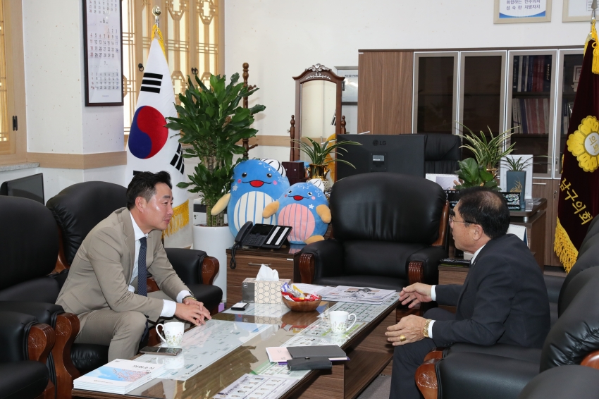 울산 주민참여 예산위원회 기문걸위원장 내방_2