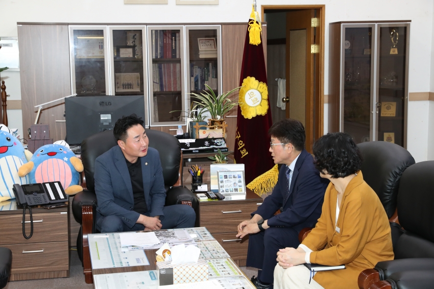 강남교육지원청 신임 교육장 방문_2