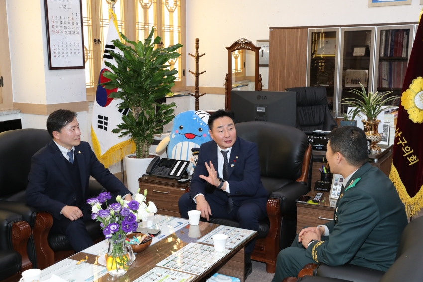 육군 7765부대 제3대대 신임 대대장 내방_3