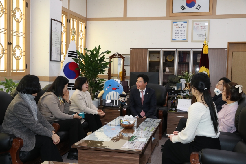 의회를 사랑하는 사람들 남구지회 신임 임원진 내방_2