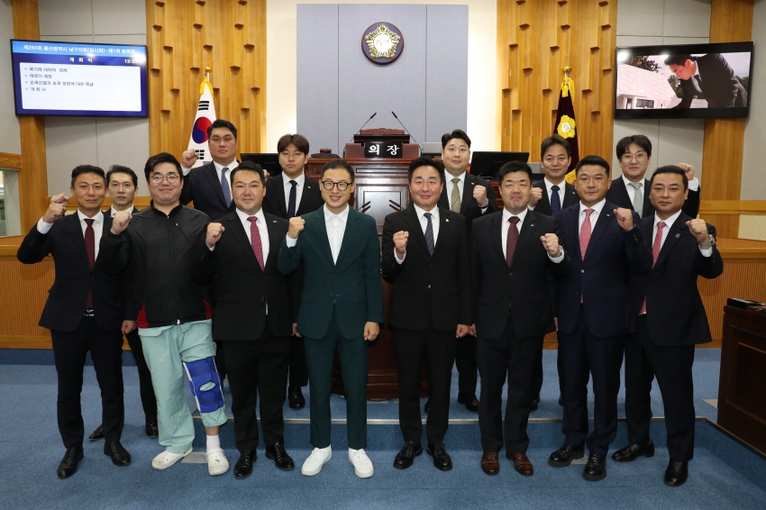 이정훈 남구의장, 김상욱 국회의원 당선인·울산권역 7개롬 청년회의소회장(JC) 간담회_0