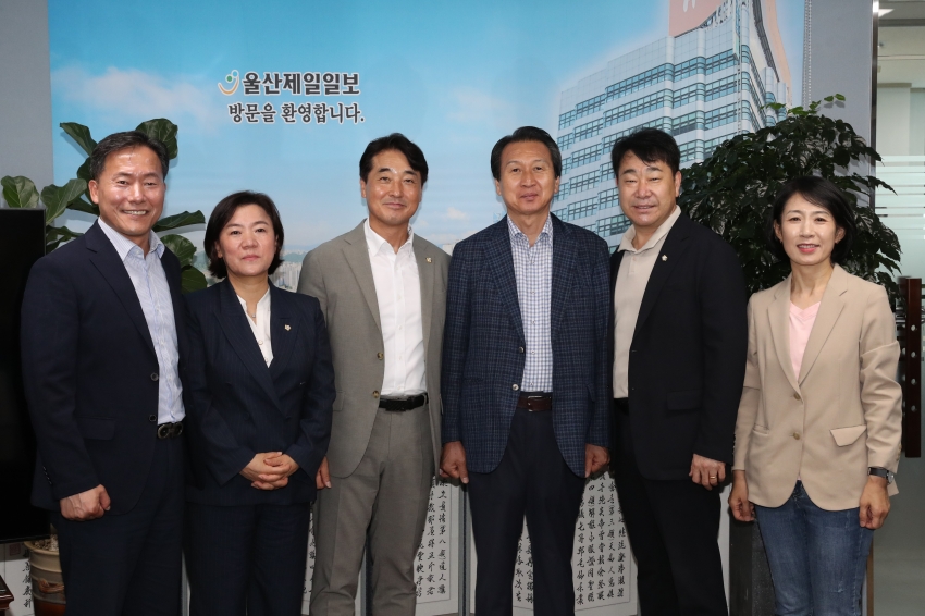 제8대 후반기 개원 의장단 유관기관 방문(UBC 울산방송, 울산제일일보, JCN울산중앙)_3