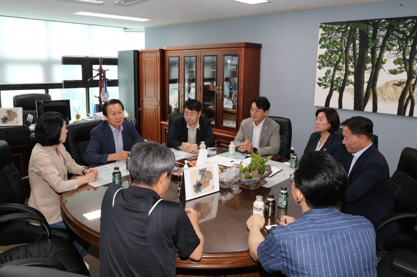 제8대 후반기 개원 의장단 유관기관 방문(UBC 울산방송, 울산제일일보, JCN울산중앙)_5