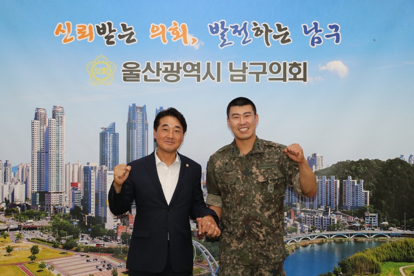 제7765부대 3대대장 내방_0