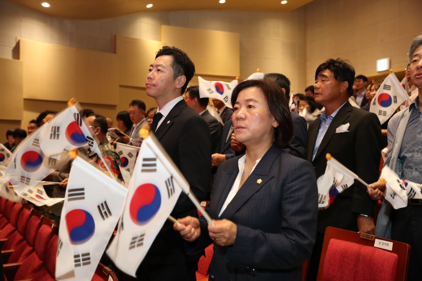 제79주년 광복절 기념 항일운동기념탑 참배 및 광복절 기념식_5