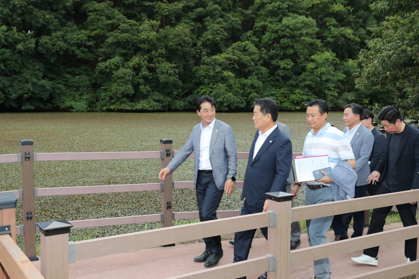 지산저수지 수변경관 조성사업 준공식_7