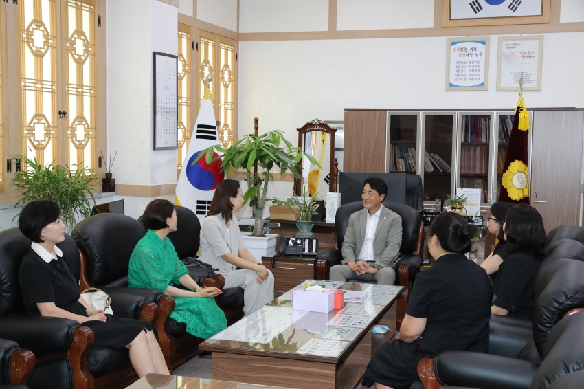 남구 국공립어린이집 연합회 임원진 내방_4