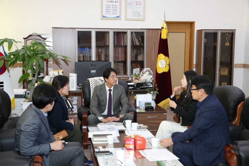 남구수어통역센터 이선민 센터장 내방_1