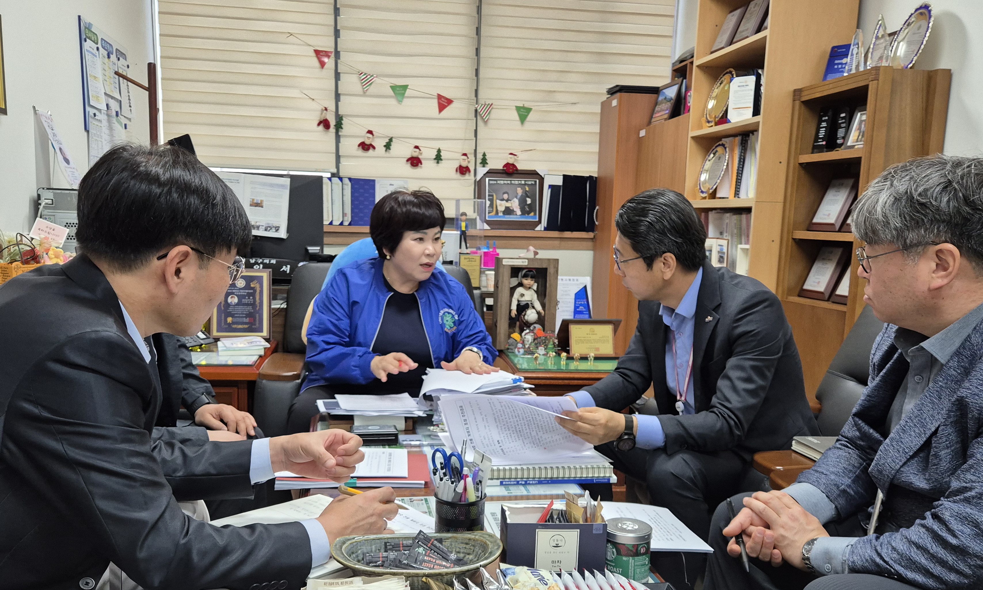 박인서 남구의원, 울산태화호 계류장 조성사업 경과보고 청취