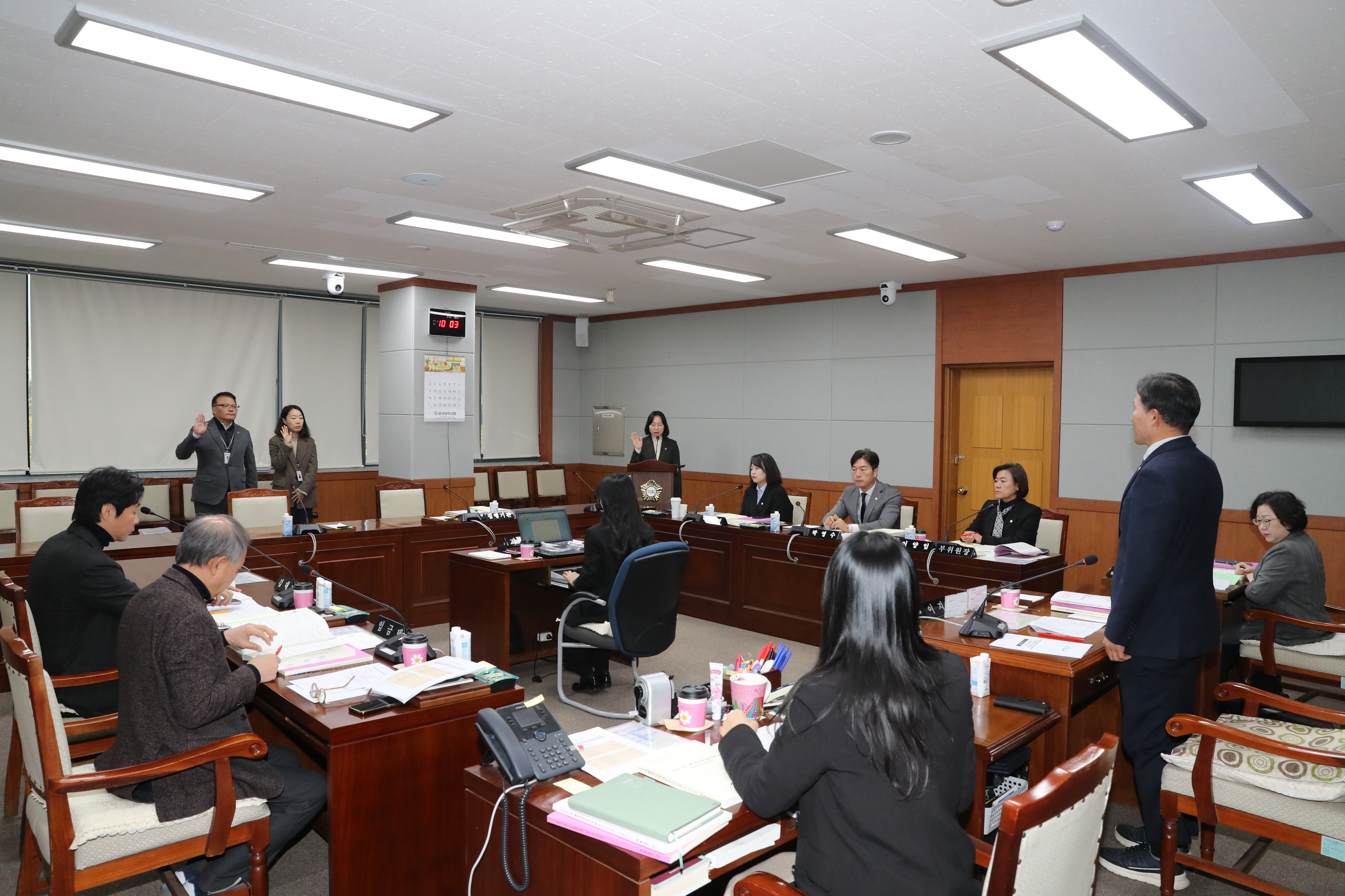 남구의회 행정자치위원회, 복지건설위원회 행감 돌입