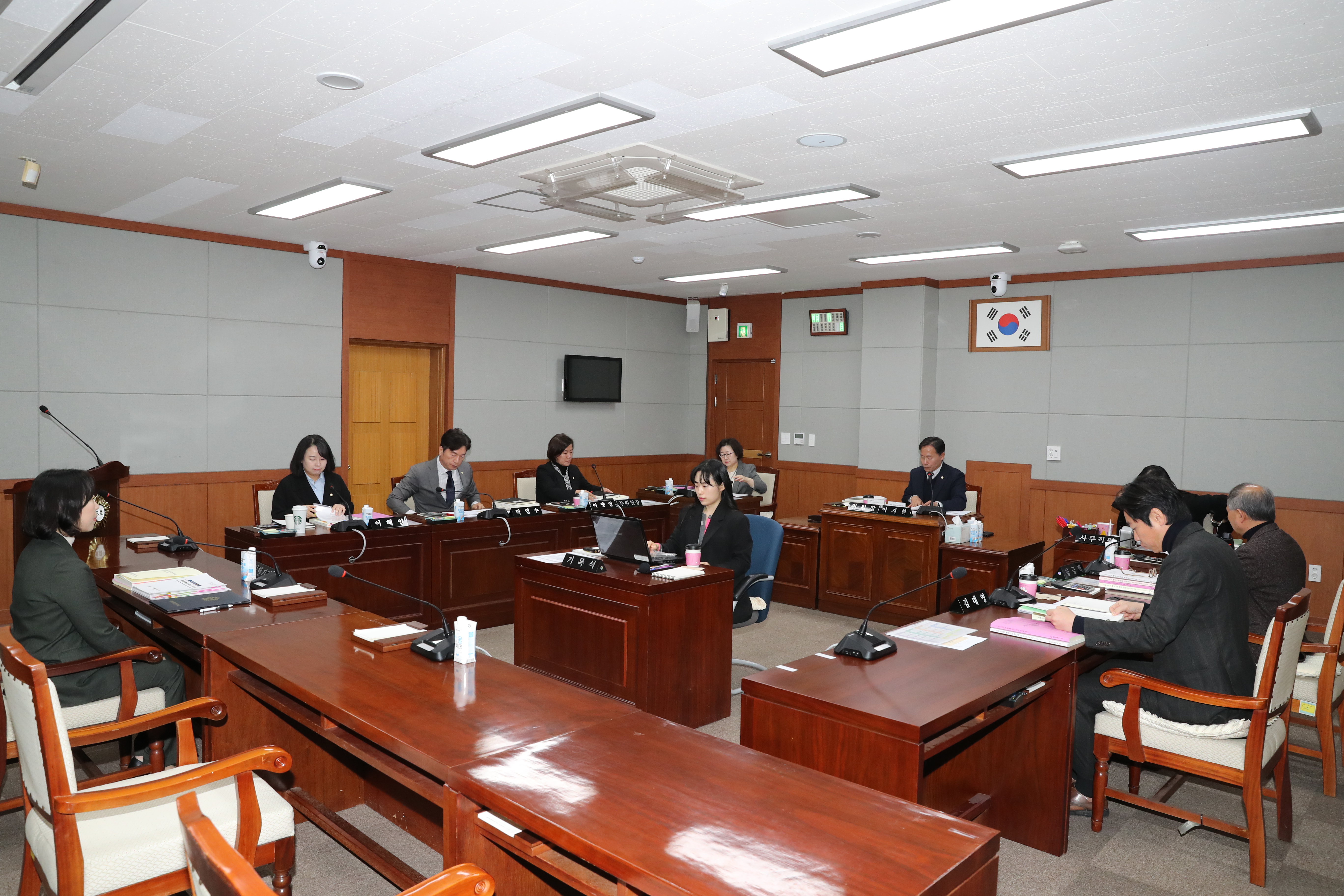 남구의회 행정자치위원회 복지건설위원회 행감 4일차