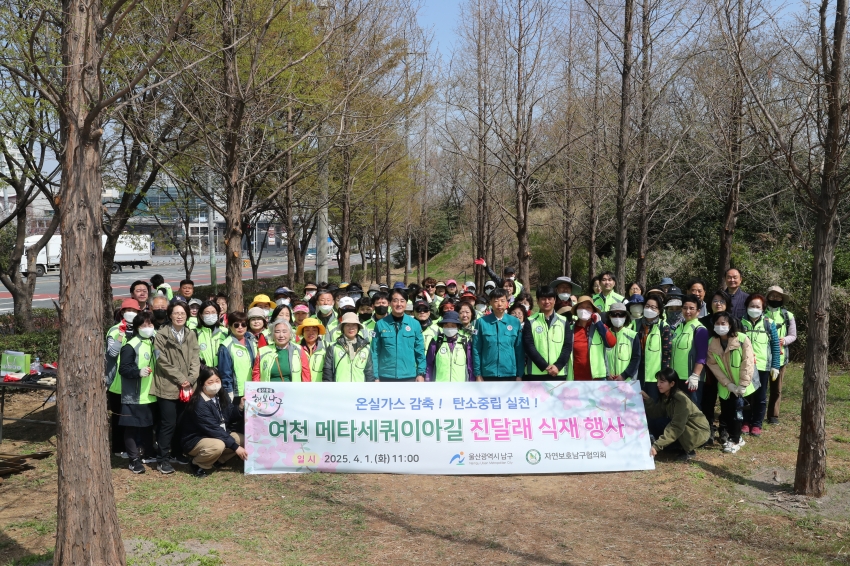 자연보호협의회 여천 메타세콰이어길 수목식제 행사_0