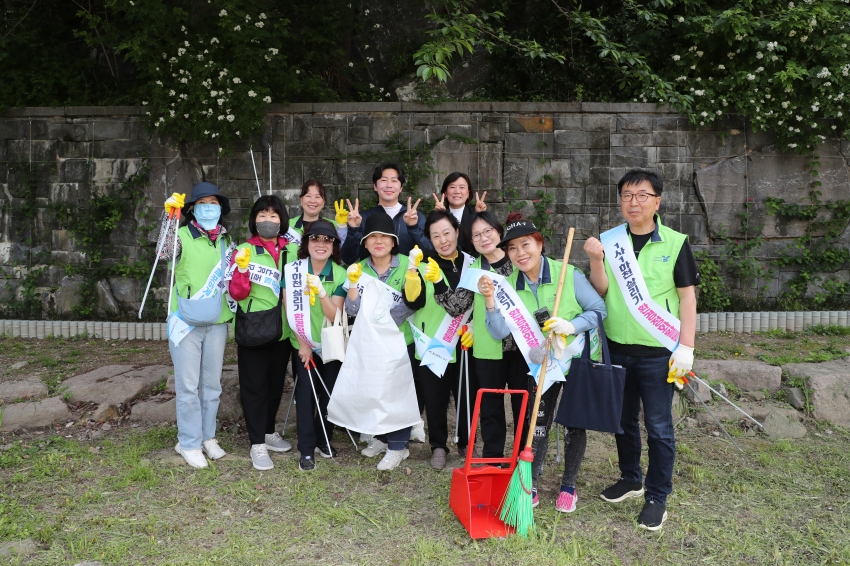 여천천 마을축제 대비 1사1하천 살리기 도시환경정비_2