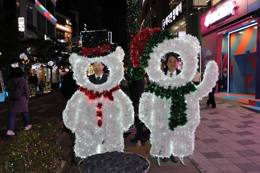 겨울빛거리 야간경관 점등행사(삼산디자인거리)_6