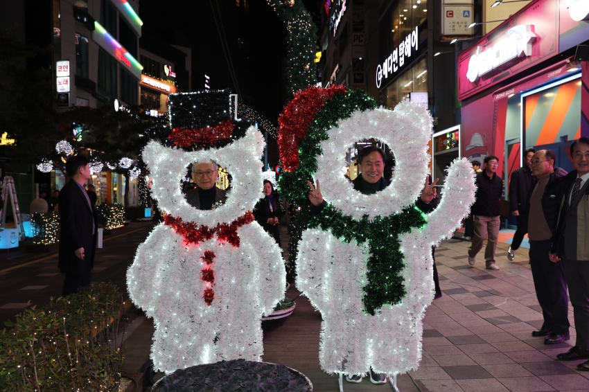 겨울빛거리 야간경관 점등행사(삼산디자인거리)_7