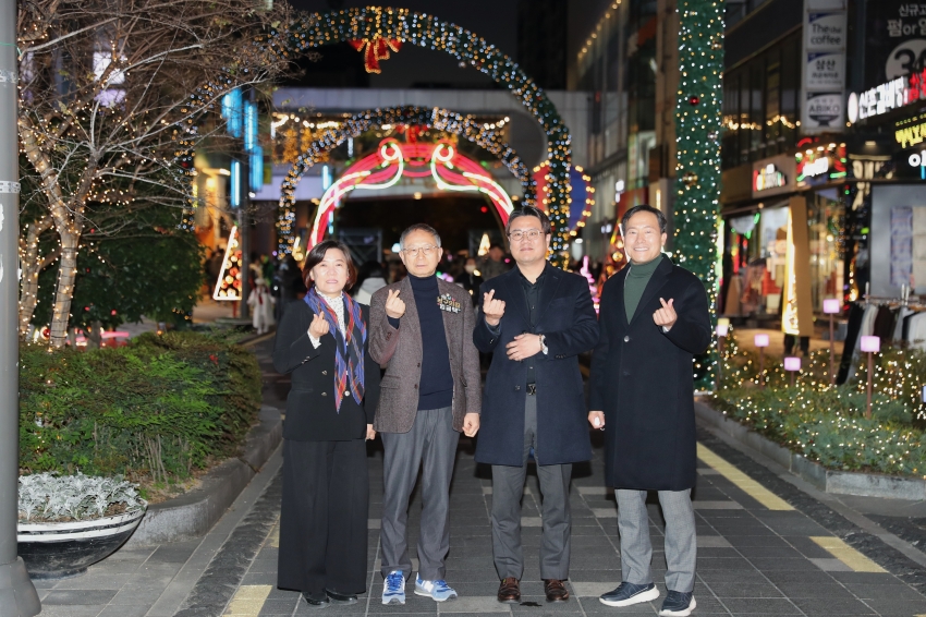 겨울빛거리 야간경관 점등행사(삼산디자인거리)_8