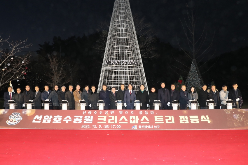 선암호수공원 크리스마스 트리 점등식_0