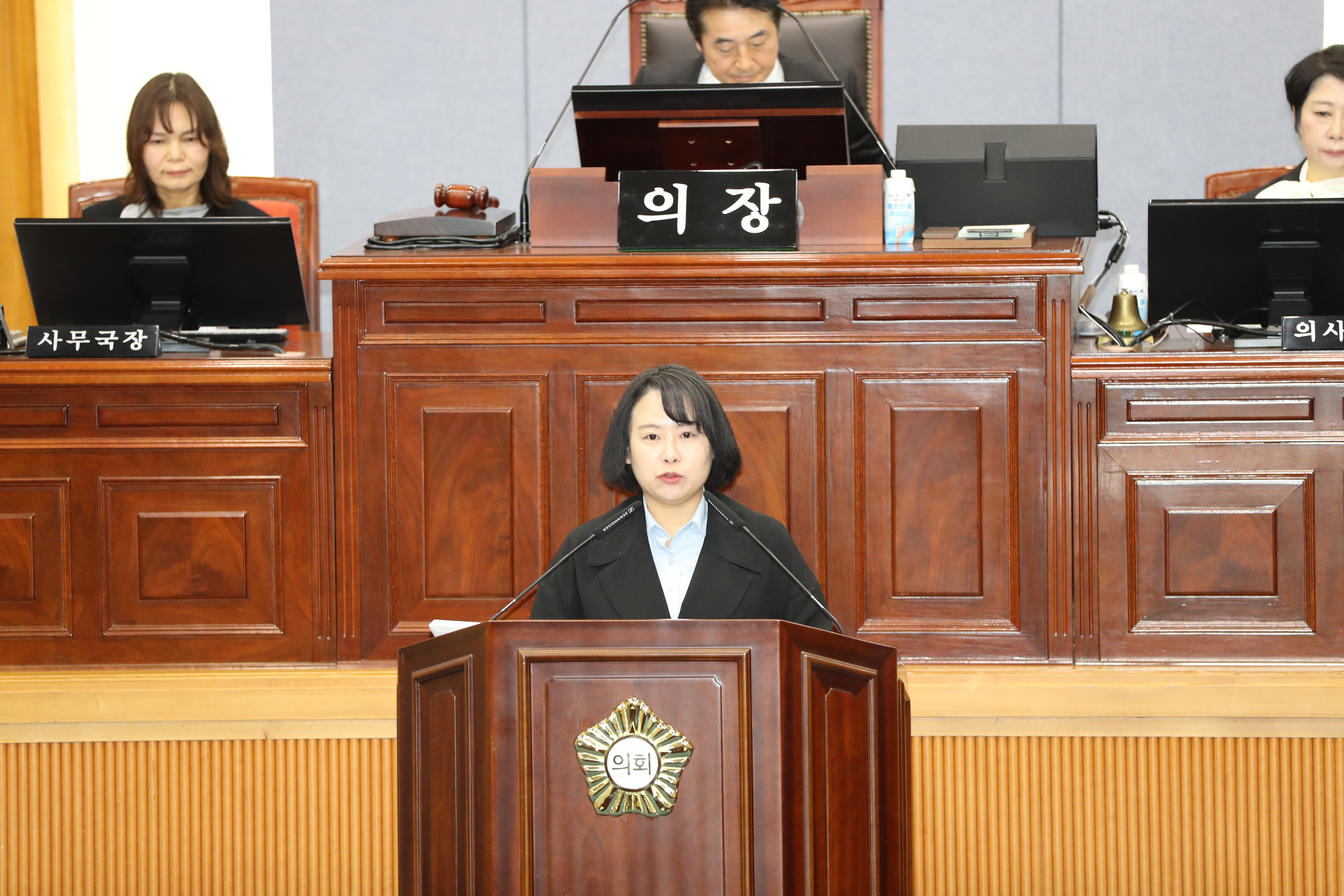 이혜인 남구의원, 본회의서 파크골프장 연회원제 도입 반대의견 피력