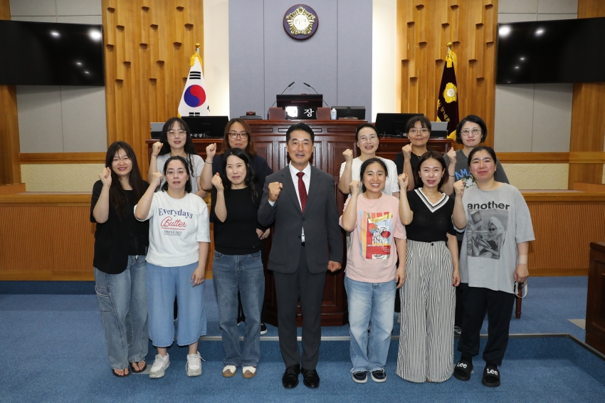 선암동 여성자원봉사회 내방_1