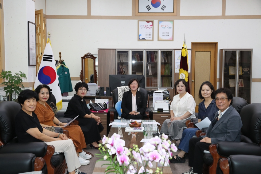 이양임의원 수암동장, 단체장 간담회_1